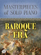 Masterpieces of Solo Piano: Baroque Era piano sheet music cover